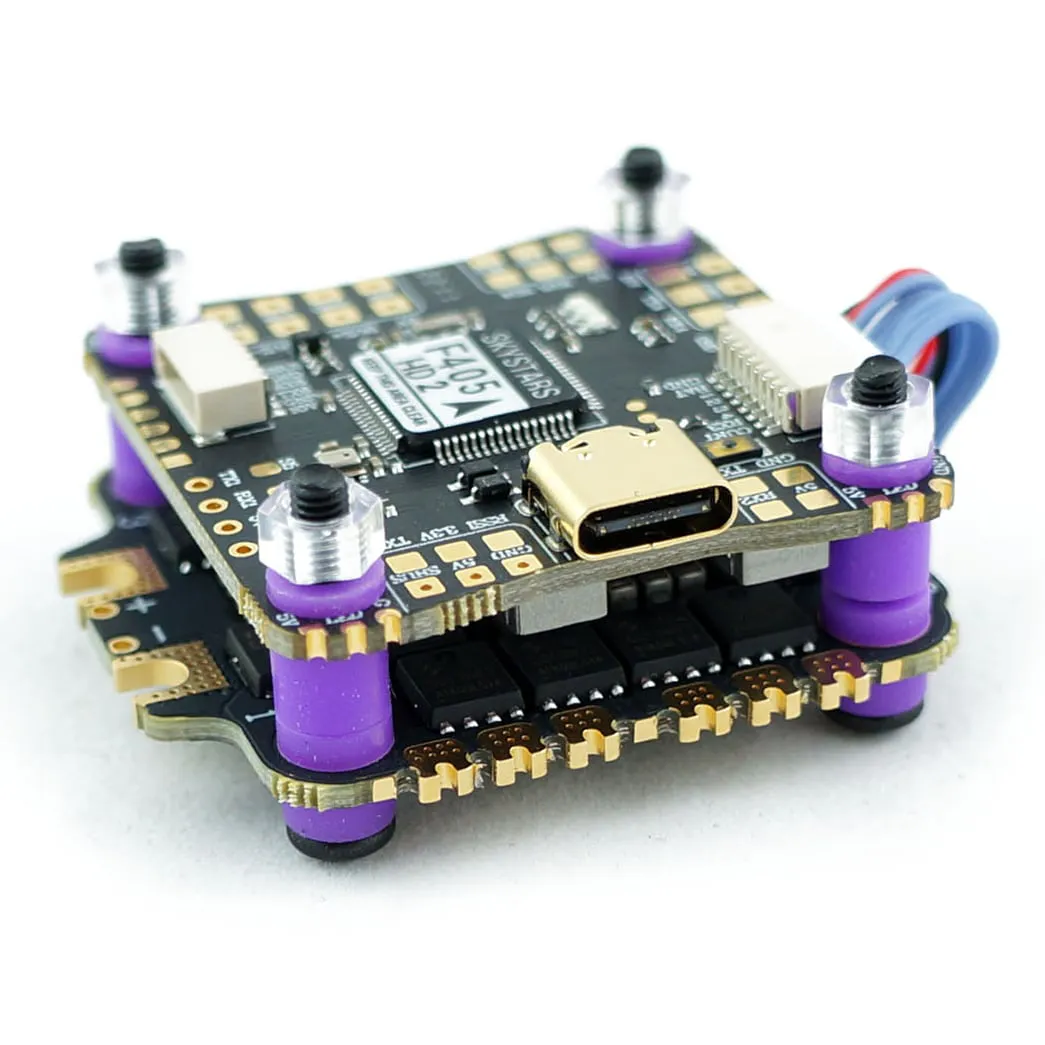 Skystars F4 HD2 + KO55 3–6S BLHeli_S 4-in-1 ESC 30×30 Stack