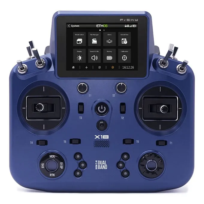 FrSky TANDEM X18 2.4GHz Transmitter( Blue) with TDR6 Receiver