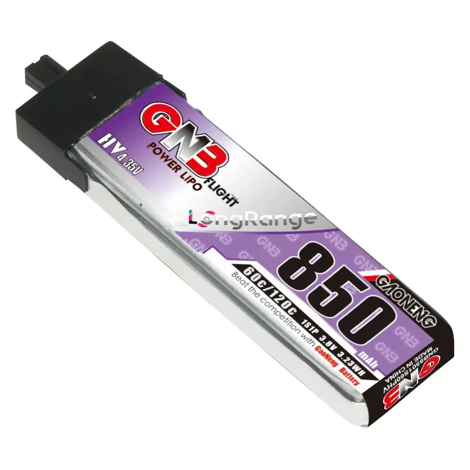 GAONENG GNB 1S 3.8V 850mAh 60C LiHV Battery (A30)