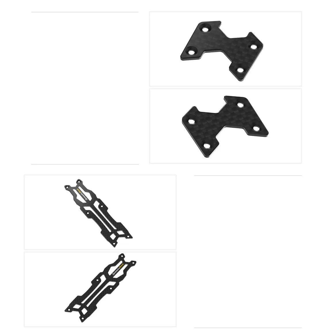 SpeedyBee Master 5 V2 Frame Spare Parts — Part: Bottom Central Plate