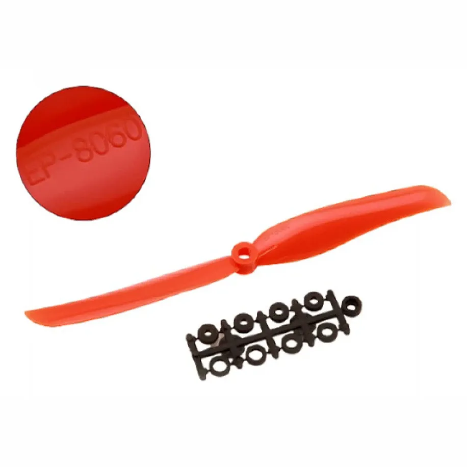 8060 8-Inch CCW Propeller - Orange (Single)