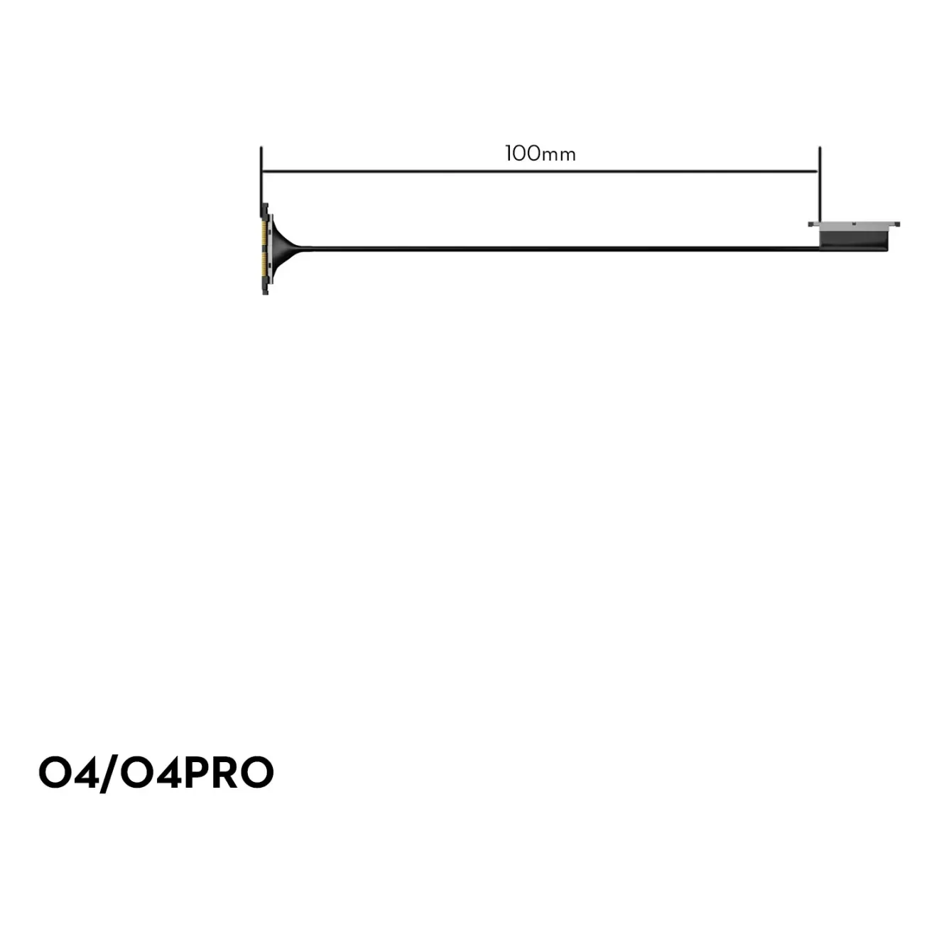 Flywoo Flexible Coaxial Cable for DJI O3/O4/O4 Pro