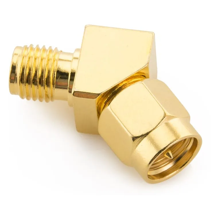 45° SMA Male to SMA Female Adapter