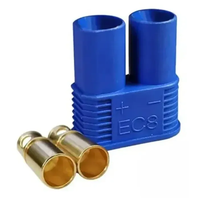 EC8 Gold-Plated LiPo Battery Connector (Male / Female)