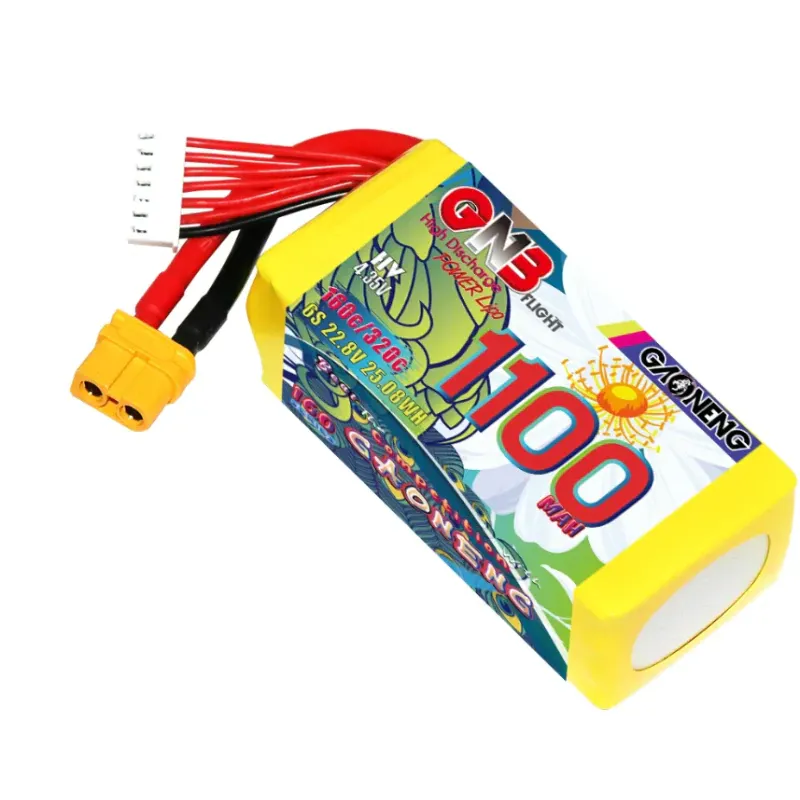 GAONENG GNB 6S 1100mAh 160C LiHV Battery – XT60