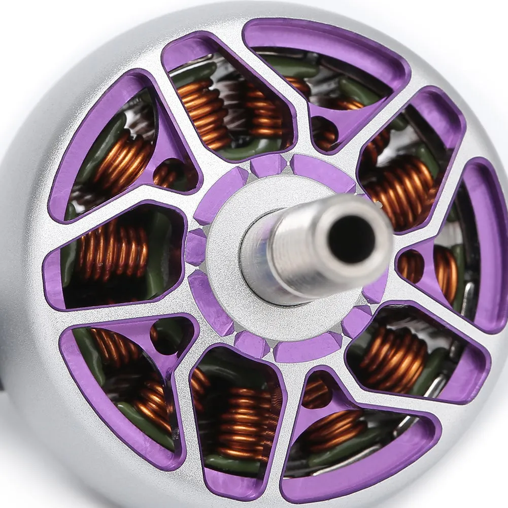 FlyFishRC Flash 2207 1850KV 6S Motor Grey Purple
