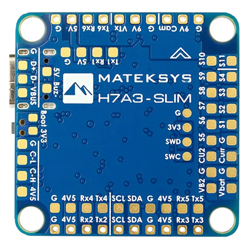 MATEKSYS H7A3-SLIM Flight Controller (30×30mm)