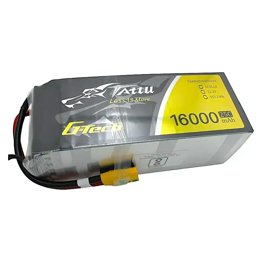 Tattu G-Tech 16000mAh 6S 25C 22.2V LiPo Battery (XT90-S)
