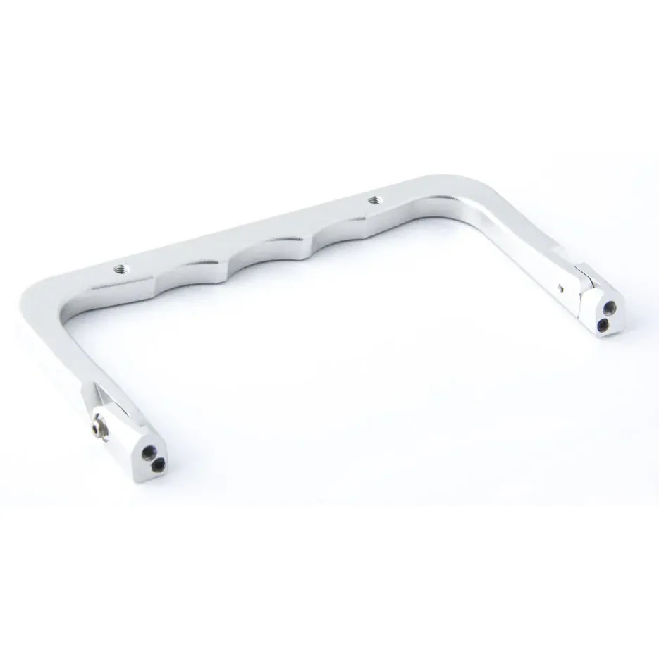 TX16S CNC Metal Folding Handle Silver