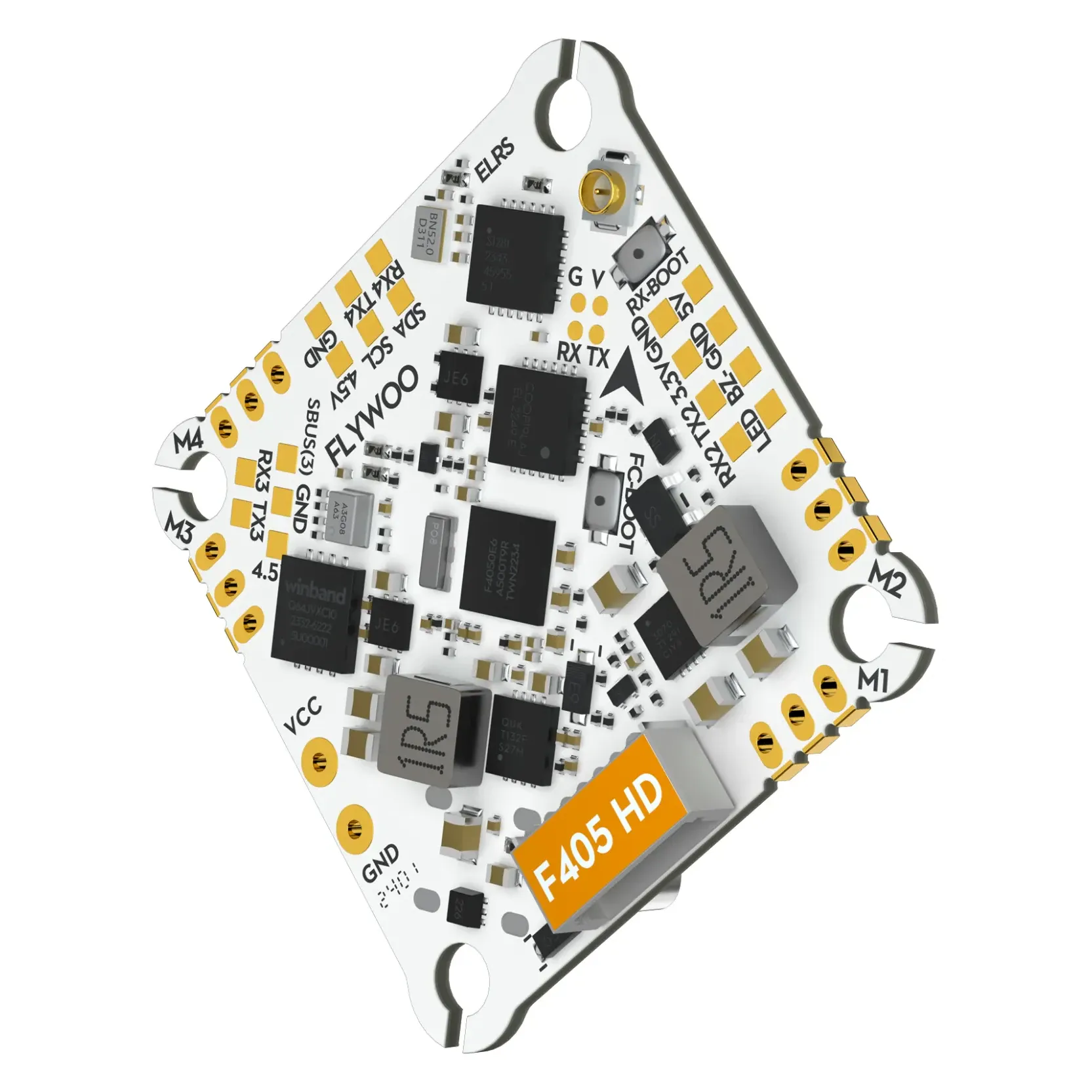 GOKU F405 HD 1-2S 12A AIO ELRS V2 Whoop Board