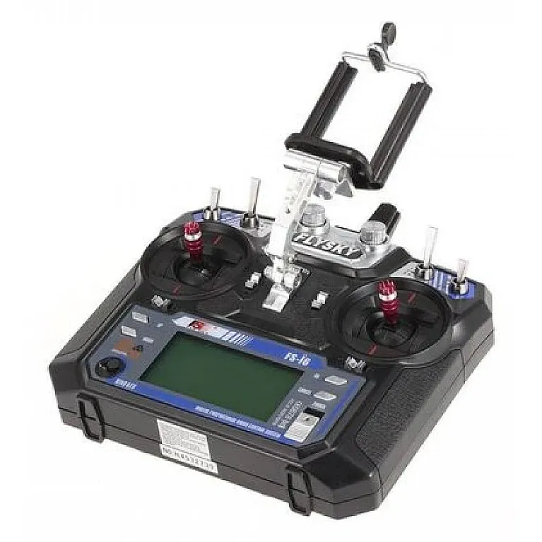 Metal Phone Holder for FlySky FS-i6 Transmitter (Black)