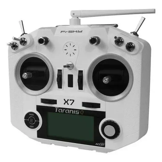 FrSky Taranis Q X7 ACCESS Transmitter (White) with RX8R Pro Receiver