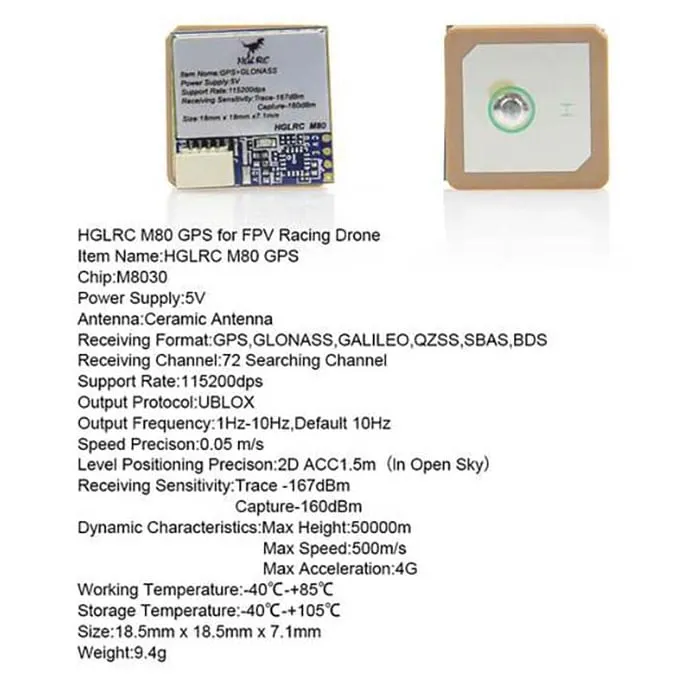 HGLRC M80 GPS Module