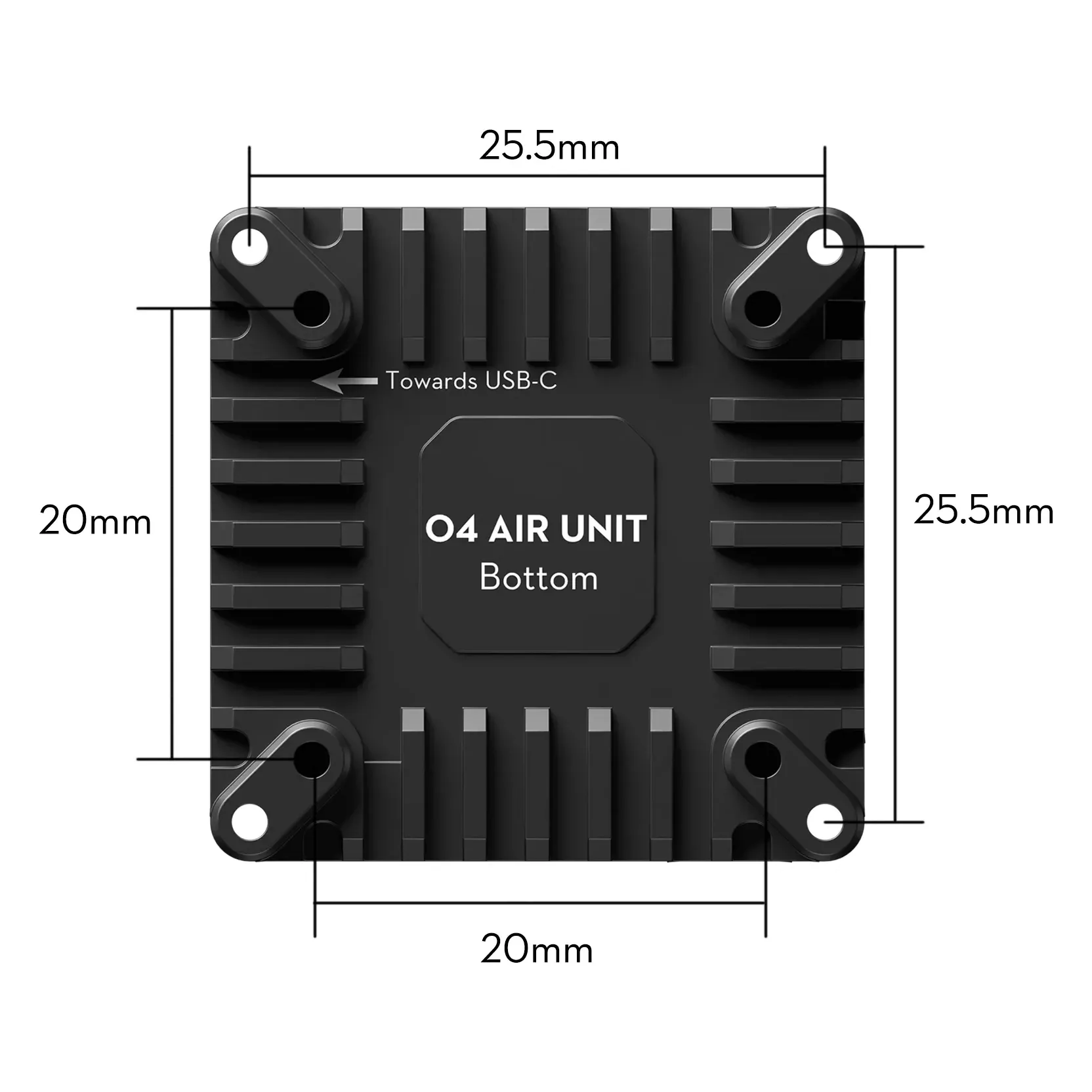 Flywoo O4 Air Unit Cooling CNC Kit