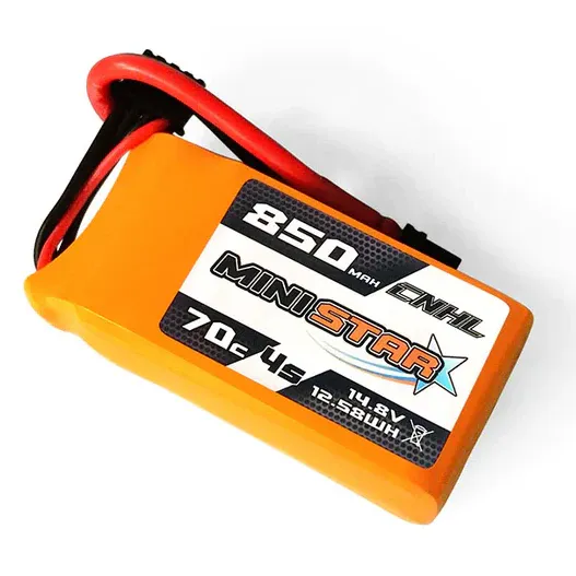 CNHL MiniStar 850mAh 4S 14.8V 70C LiPo Battery