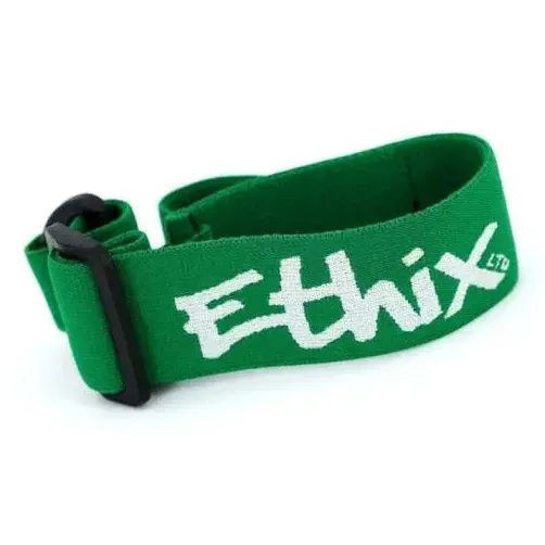Ethix V3 Goggle Strap - White Logo