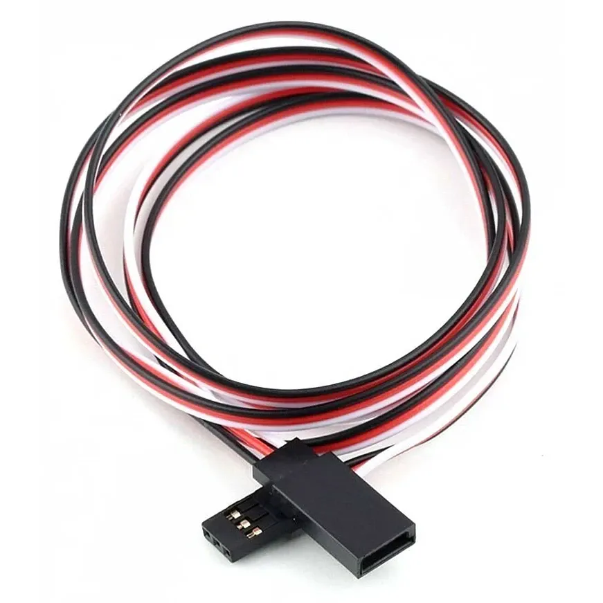 JR Male to Futaba Female Servo Extension Cable (30cm / 100cm)