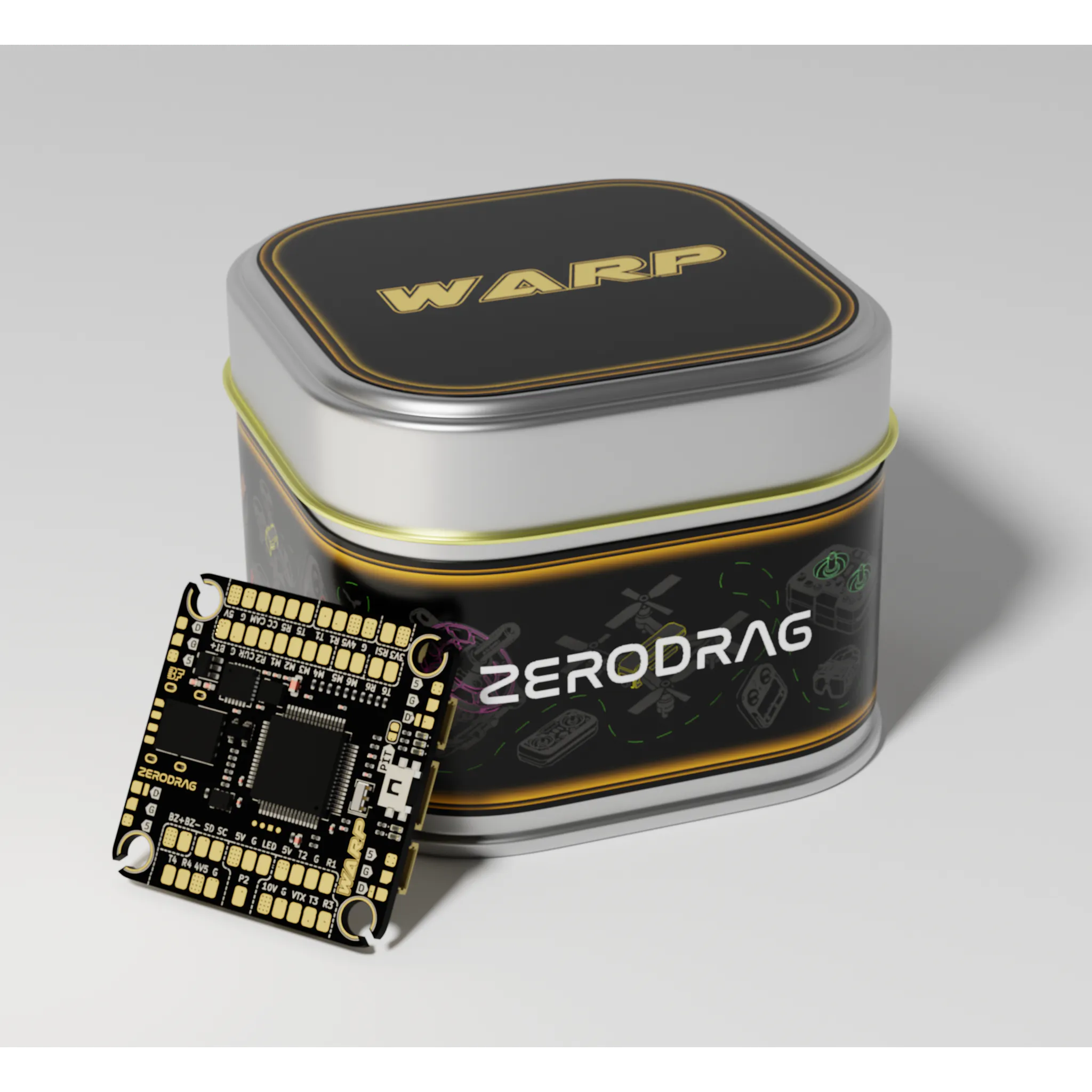 ZeroDrag Warp F7 Flight Controller (ICM42688P)