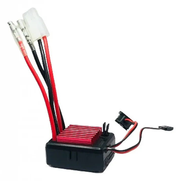 Waterproof 60A Brushed ESC (Brush-X60) for 1/10 RC Cars
