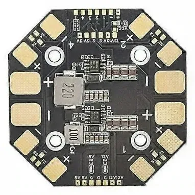 4-12S 400A Power Distribution Board with Current Sensor