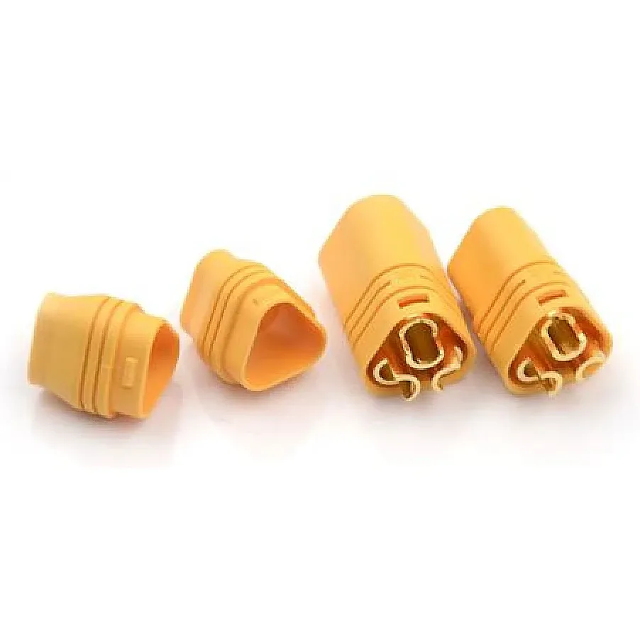 MT60 3.5mm 3-Pole Motor/ESC Bullet Connector Set (Male + Female)
