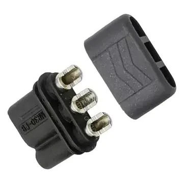 Amass MR30 3 Pin Connector (Black)