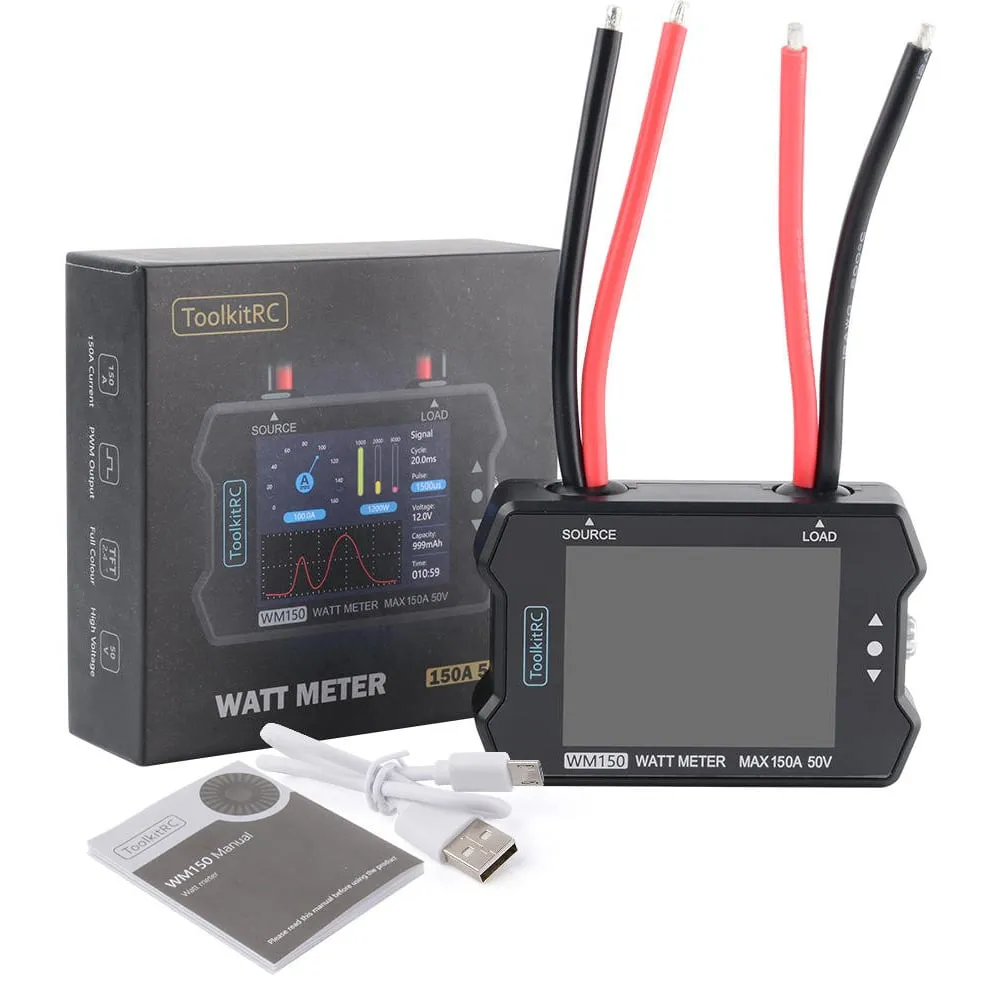 ToolkitRC WM150 Advanced Watt & Power Meter