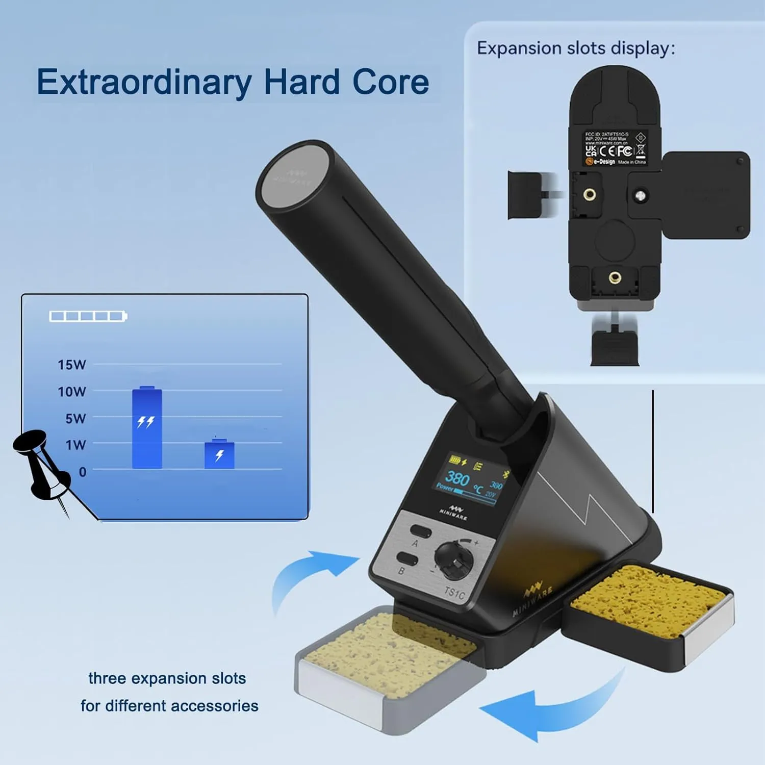 MINIWARE TS1C Rechargeable Smart Soldering Iron
