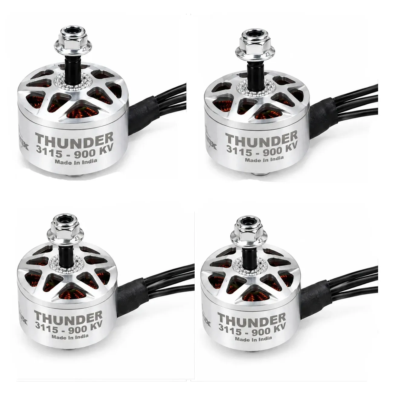 Alphoenix Thunder-3115 900KV Brushless Motors, 4pc Set
