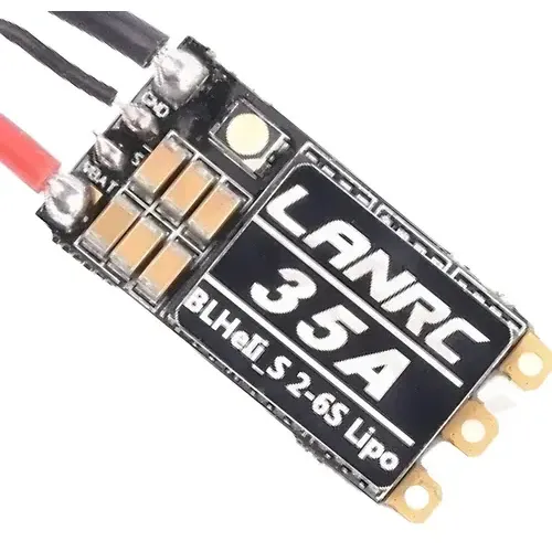 LANRC 35A BLHeli_S ESC 2-6S with LED Light