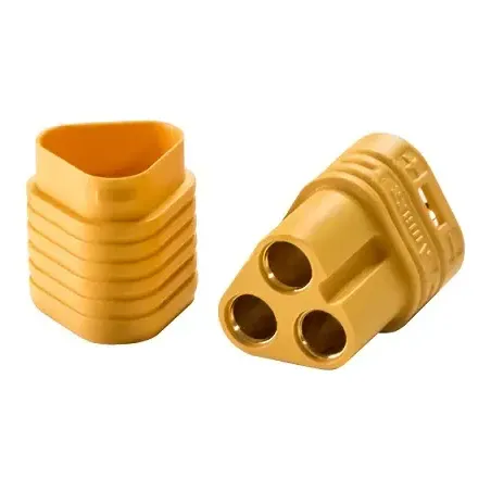 Amass MT60 3-Pole 3.5mm Motor Connector — Connector: Female