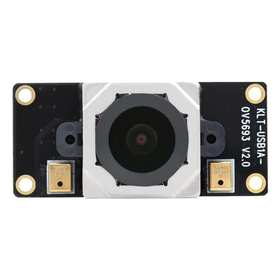 Waveshare OV5693 5MP USB Camera Module, M12 Mount, Auto-Focus