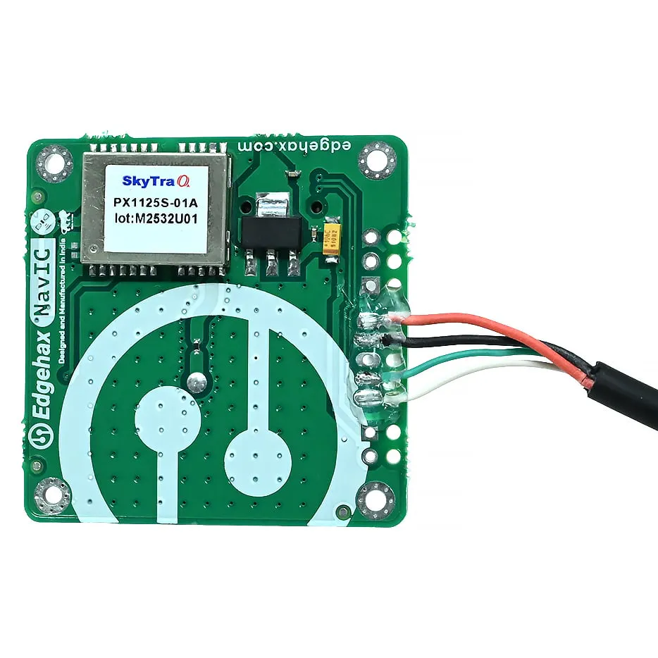 NavIC L1 + L5 GNSS Module with Onboard Patch Antenna