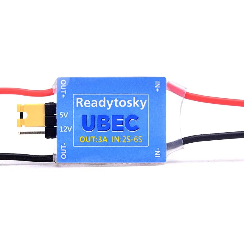 ReadyToSky 2-6S Switchable BEC 5V/3A 12V/3A