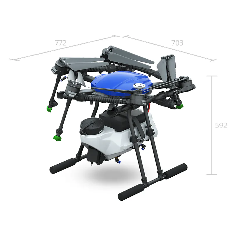 EFT E610M 10L 6-Axis Agricultural Drone Frame