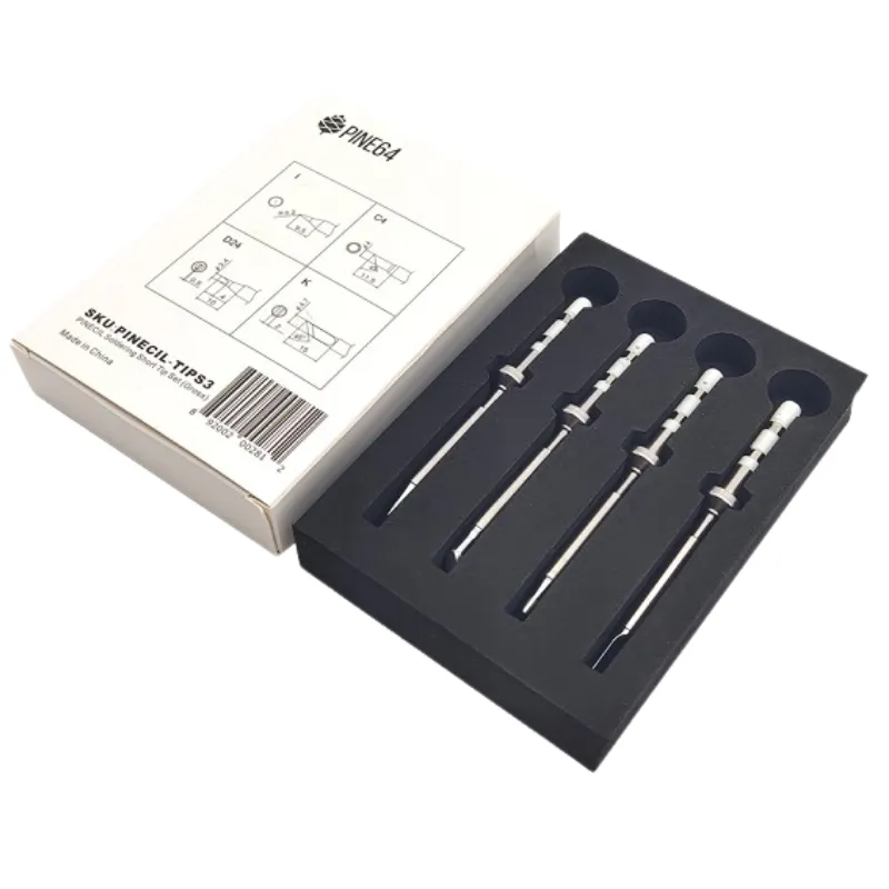 Pinecil Soldering Short Tip Set (Gross)
