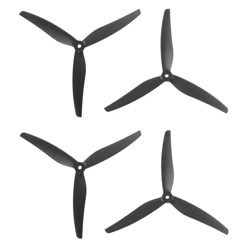 Gemfan 9045 CL Cinelifter 3-Blade Propeller — Carbon Nylon (Set of 2 — 1CW+1CCW)