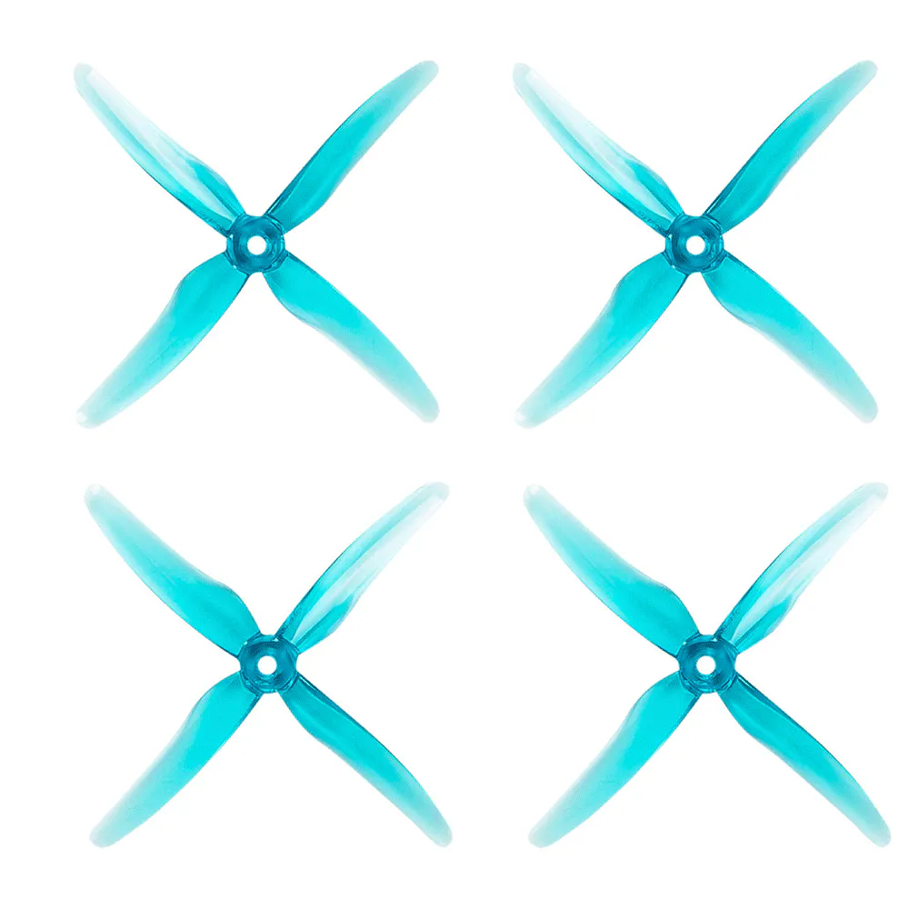 Gemfan Hurricane X 51455 4-Blade Propeller (Set of 4 — 2CW+2CCW)