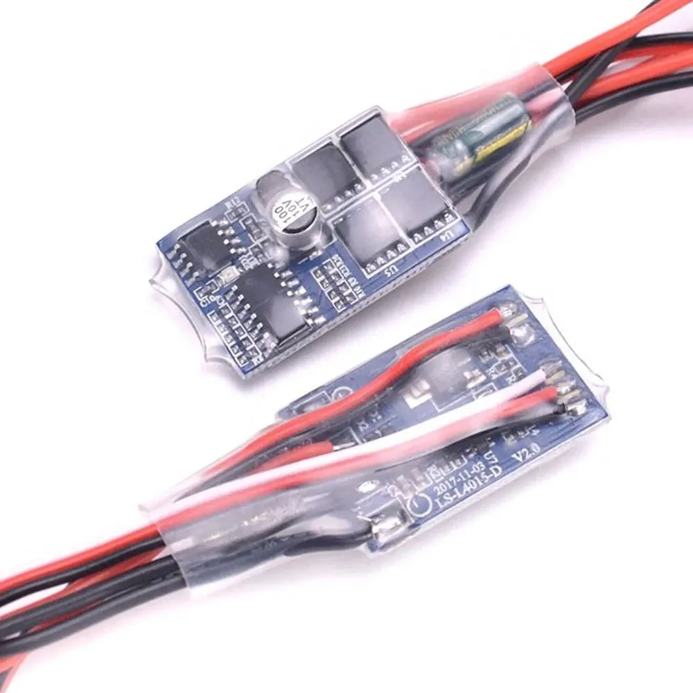ReadyToSky Two-Way Brushed ESC for RC Cars, Boats and Tanks — Version: 30A, No Brake