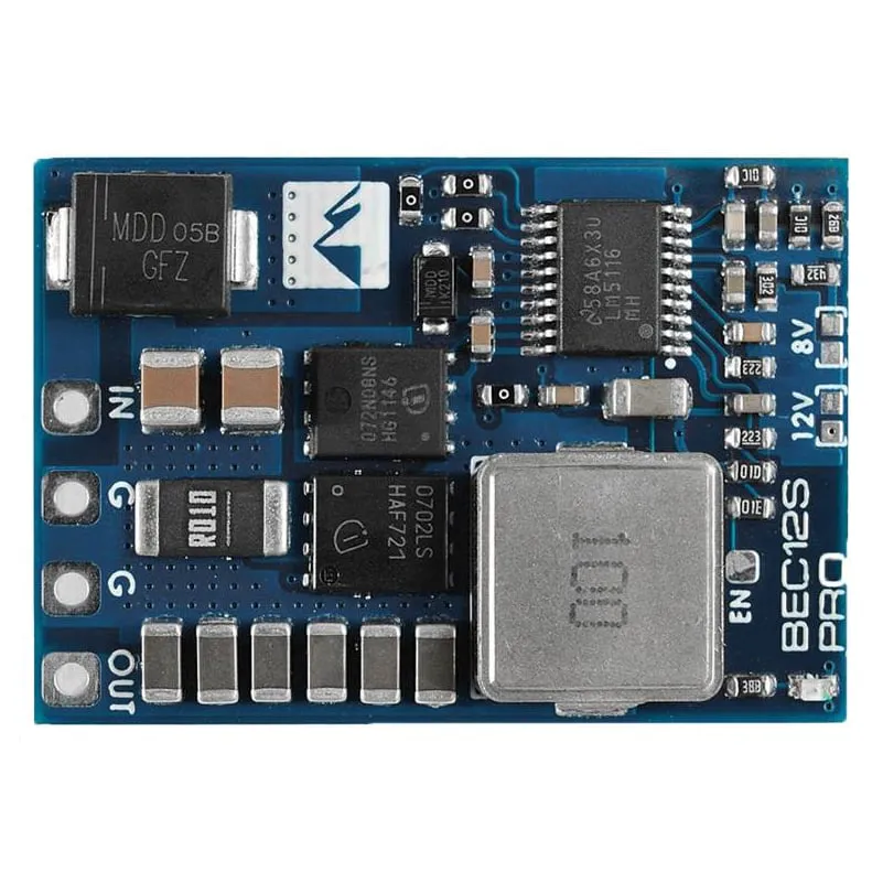 Matek 12S Pro BEC (9–55V to 5V/8V/12V 5A)