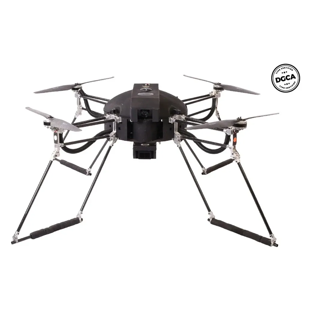 AXL F400 DGCA Certified Industrial BVLOS Drone, 11.5kg MTOW, 10km Range