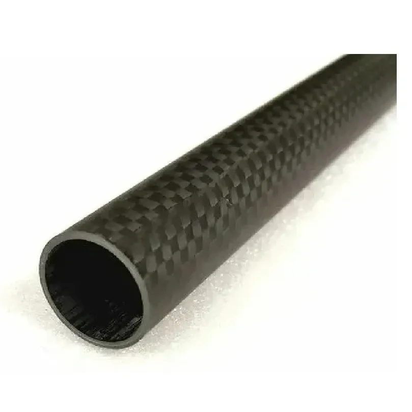 Roll-Wrapped Carbon Fiber Tube 1000mm, 10-50mm OD
