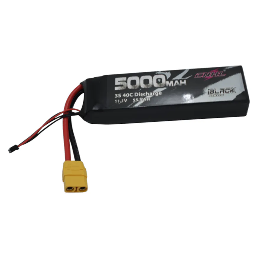 CNHL Black Series 5000mAh 11.1V 3S 40C LiPo Battery (XT90)