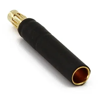 ReadyToSky 3.5mm to 4.0mm Gold Bullet Banana Connector Adapter — Connector: 3.5mm Male to 4.0mm Female