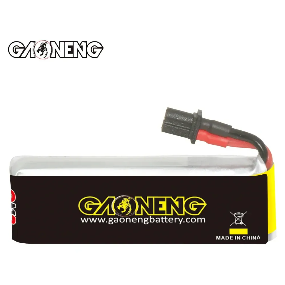 GAONENG GNB LiHV 1S 3.8V 380mAh 90C Battery (A30, Cabled)