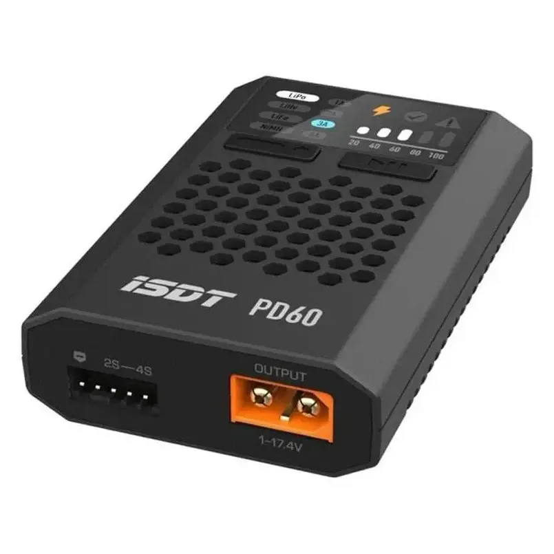 ISDT PD60 60W 6A 1-4S USB-C Balance Charger (XT60)