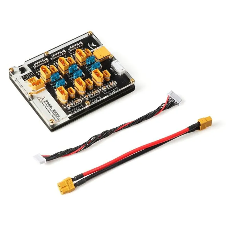 HGLRC Thor Pro 6-Port Balance Charging Board with Discharger (XT30/XT60, 2-6S)