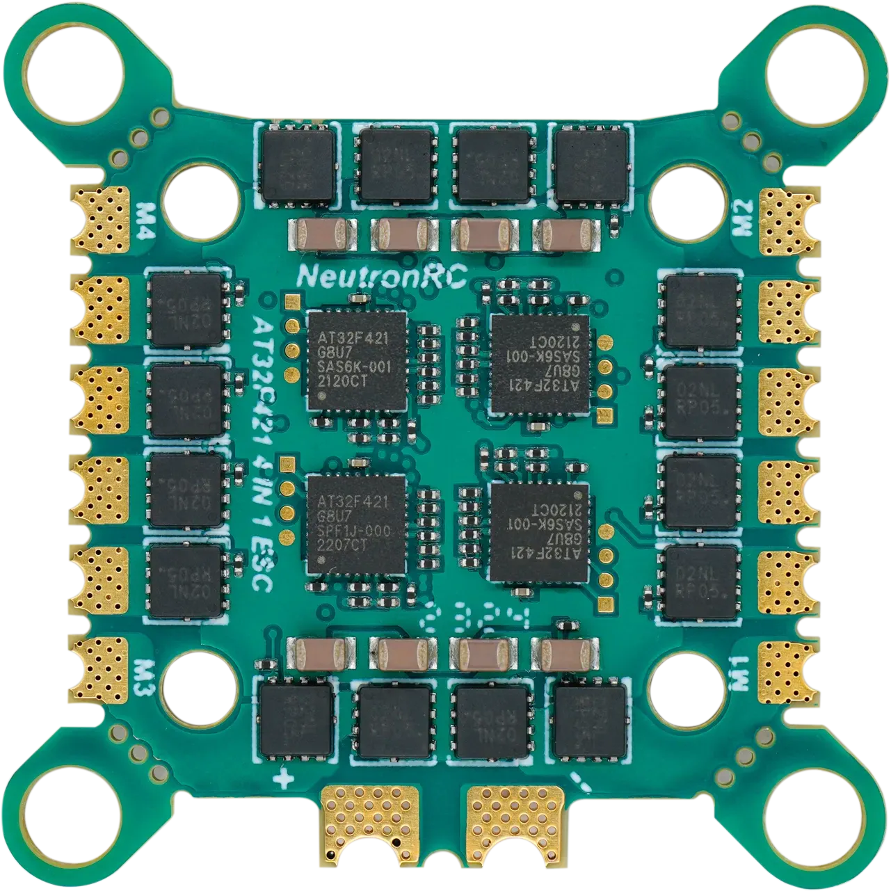 NeutronRC Hold Mini 55A AM32 4-in-1 ESC (3–6S, 20x20/30.5x30.5)