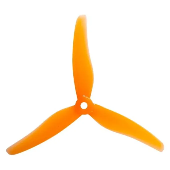 Gemfan Hurricane 51433 Propeller (Set of 4 — 2CW+2CCW) — Color: Orange