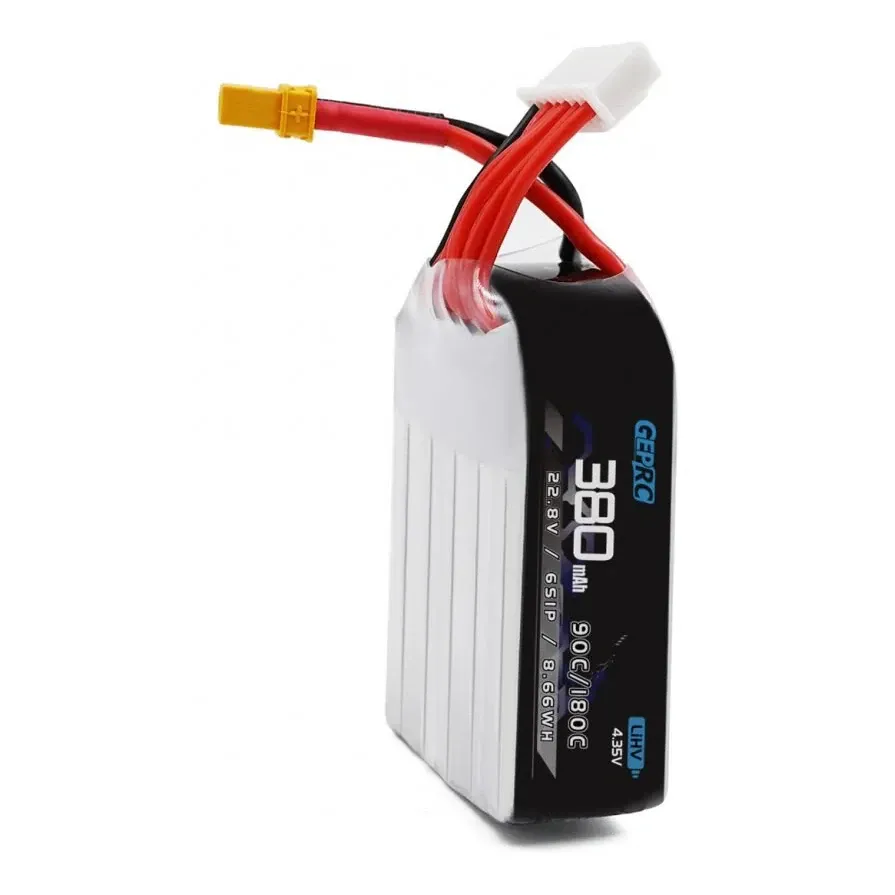 GEPRC 6S 380mAh 90/180C HV 4.35V LiHV Battery
